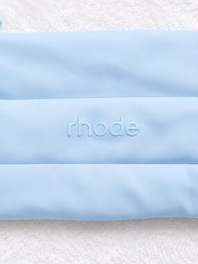 RHODE Light Blue Sugarberry bubble bag Mecca exclusive